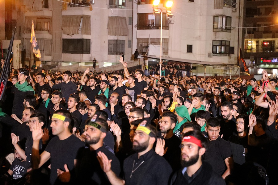 إحياء ليلة العاشر من محرم 1439هـ في الضاحية الجنوبية لبيروت - الجاموس 